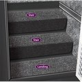 Prest-O-Fit Presto Fit 51090 8 In. Step Huggers For RV Stair - Black Granite PR319794